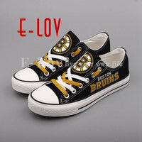 Thumbnail for Boston Bruins Canvas Shoes