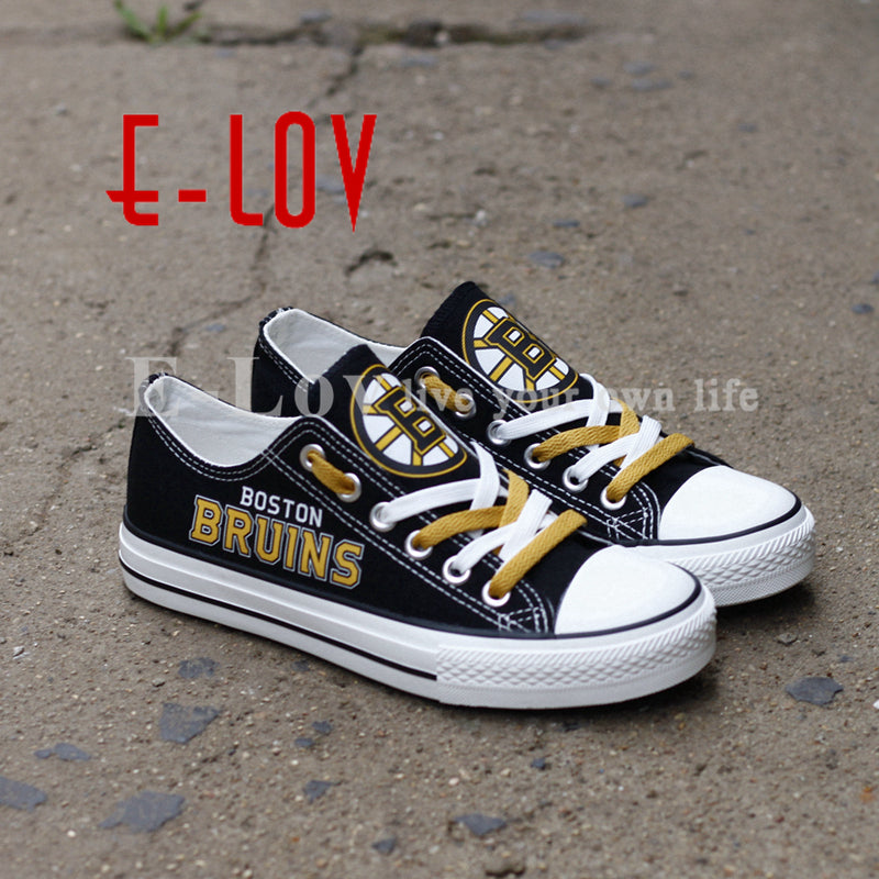 Boston Bruins Canvas Shoes