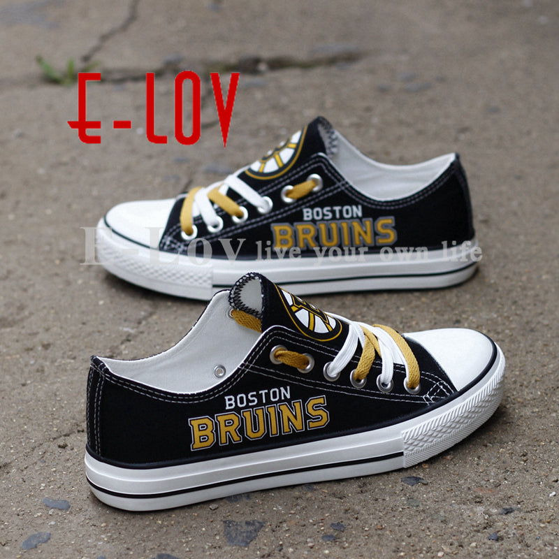 Boston Bruins Canvas Shoes