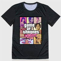 Thumbnail for Game Of Thrones Westeros Grand Theft Auto Logo Spoof Tshirt - TshirtNow.net - 2