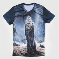 Thumbnail for Game Of Thrones Sansa Stark Allover 3D Print Tshirt - TshirtNow.net - 2