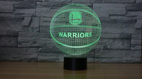 Thumbnail for NBA GOLDEN STATE WARRIORS 3D LED LIGHT LAMP