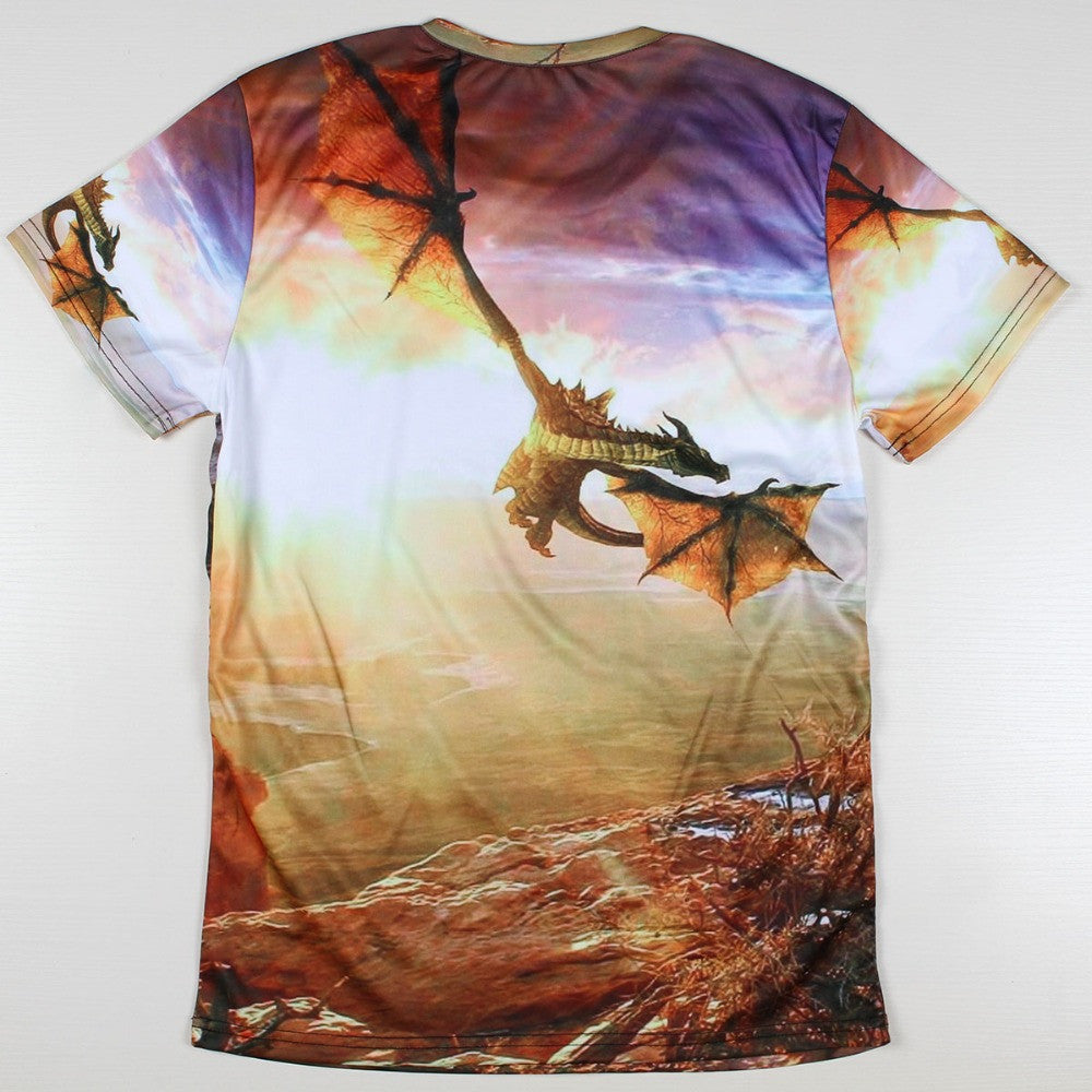 Game Of Thrones Kahleesi Mother of Dragons Danys Targaryen Allover 3D Print Tshirt - TshirtNow.net - 2