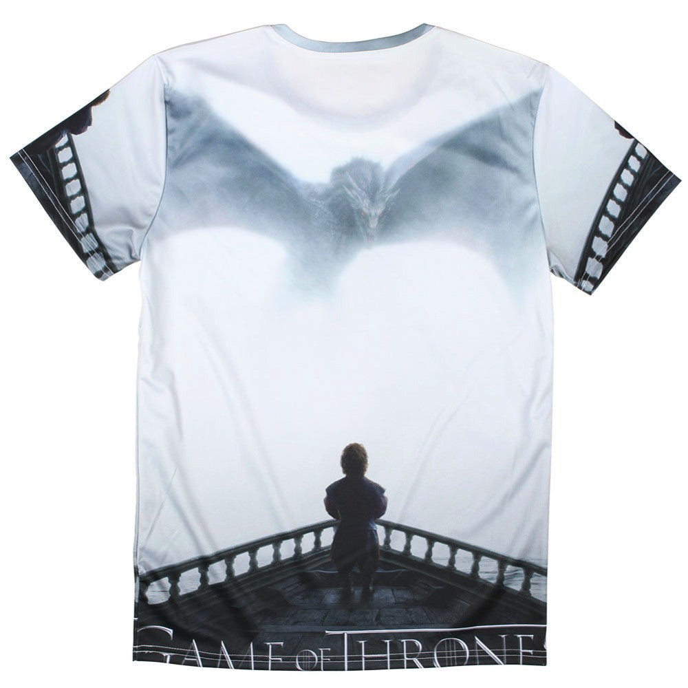 Game Of Thrones Tyrion Dragon Allover 3D Print Tshirt - TshirtNow.net - 2