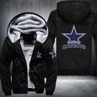 Thumbnail for NFL DALLAS COWBOYS LOGO THICK FLEECE JACKET