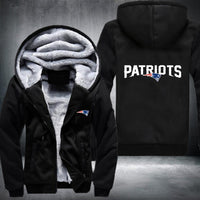 Thumbnail for NFL NEW ENGLAND PATRIOTS LOGO THICK FLEECE JACKET