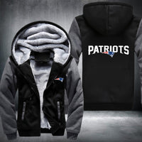 Thumbnail for NFL NEW ENGLAND PATRIOTS LOGO THICK FLEECE JACKET