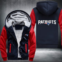 Thumbnail for NFL NEW ENGLAND PATRIOTS LOGO THICK FLEECE JACKET