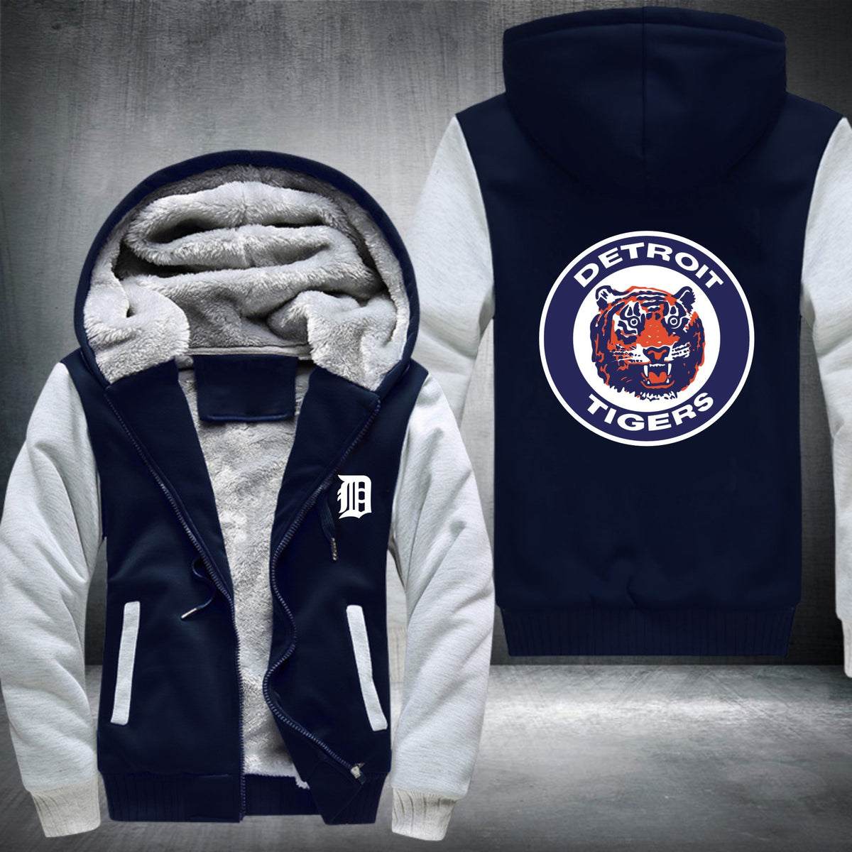 MLB DETROIT TIGERS THICK FLEECE JACKET