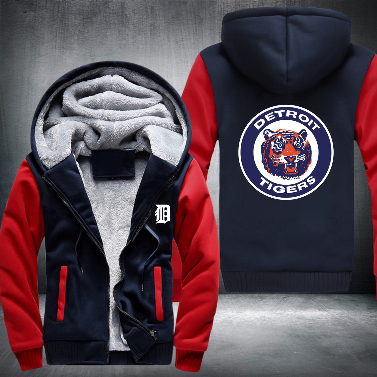 MLB DETROIT TIGERS THICK FLEECE JACKET