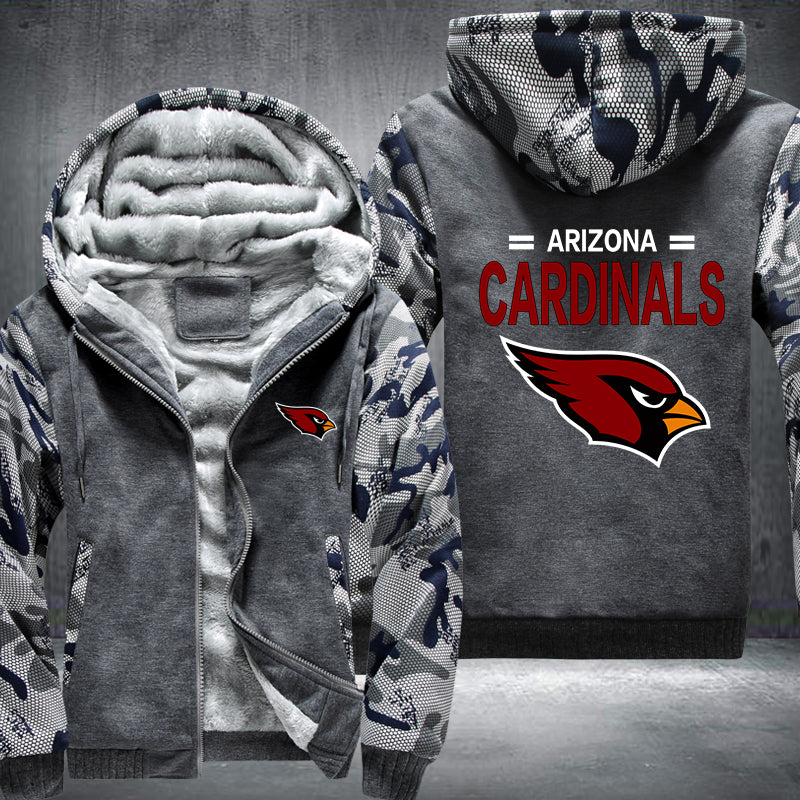 NFL ARIZONA CARDINALS THICK FLEECE JACKET