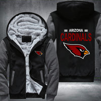 Thumbnail for NFL ARIZONA CARDINALS THICK FLEECE JACKET