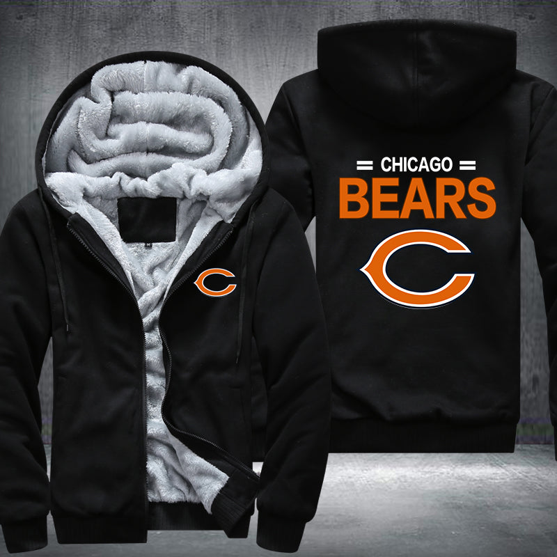 NFL CHICAGO BEARS THICK FLEECE JACKET