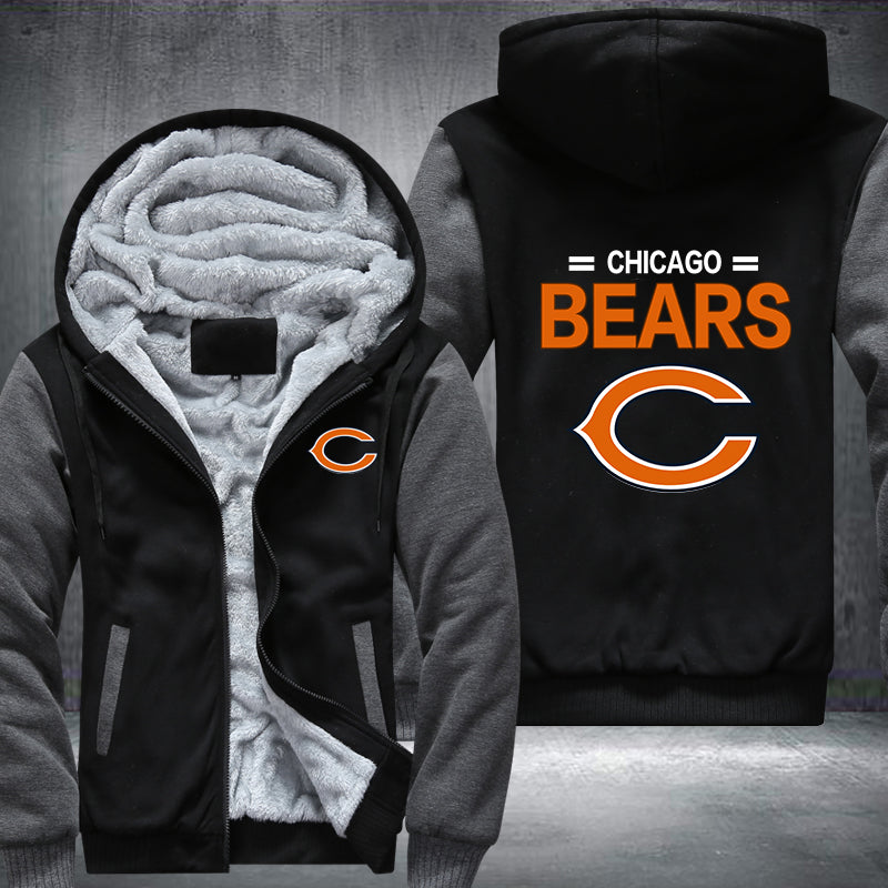 NFL CHICAGO BEARS THICK FLEECE JACKET