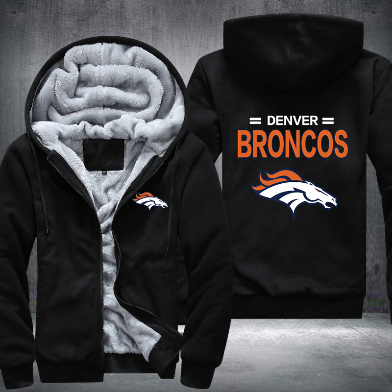 NFL DENVER BRONCOS THICK FLEECE JACKET