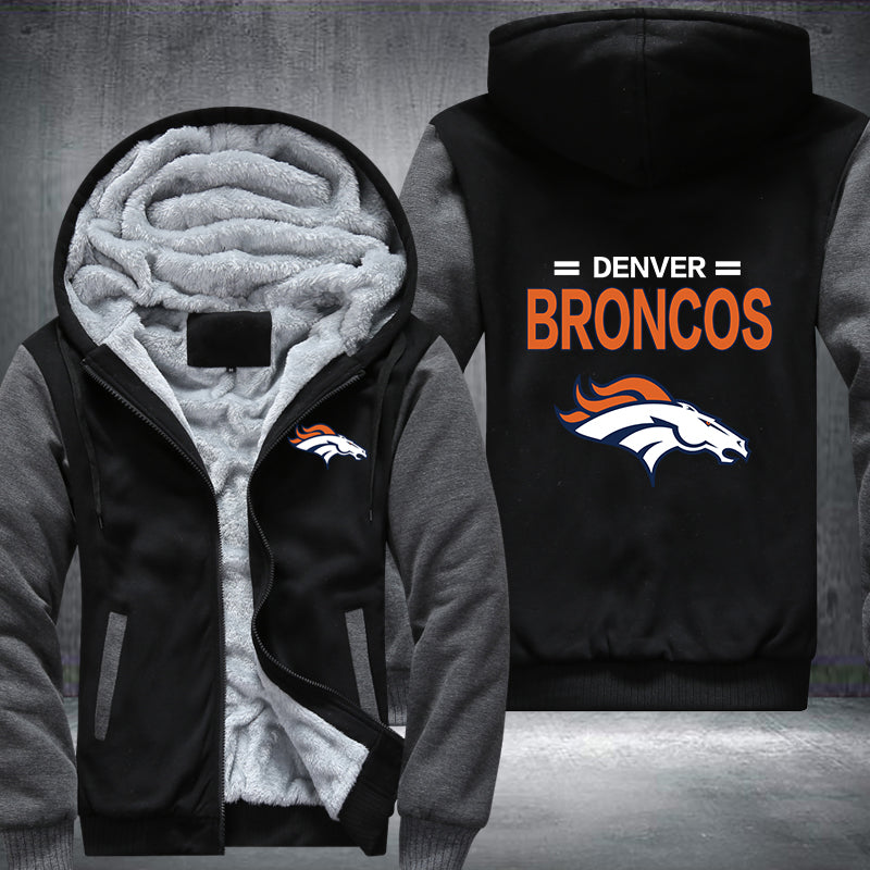 NFL DENVER BRONCOS THICK FLEECE JACKET