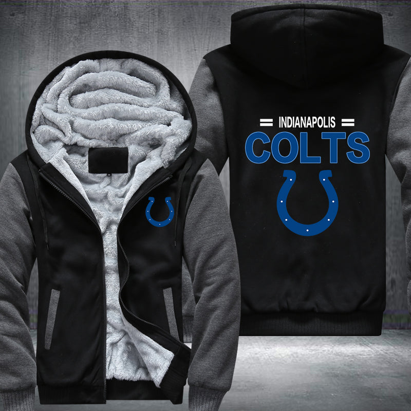 NFL INDIANAPOLIS COLTS THICK FLEECE JACKET