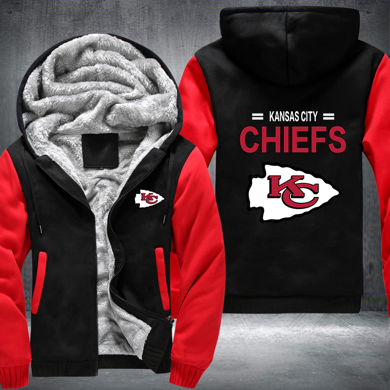 NFL KANSAS CITY CHIEFS THICK FLEECE JACKET