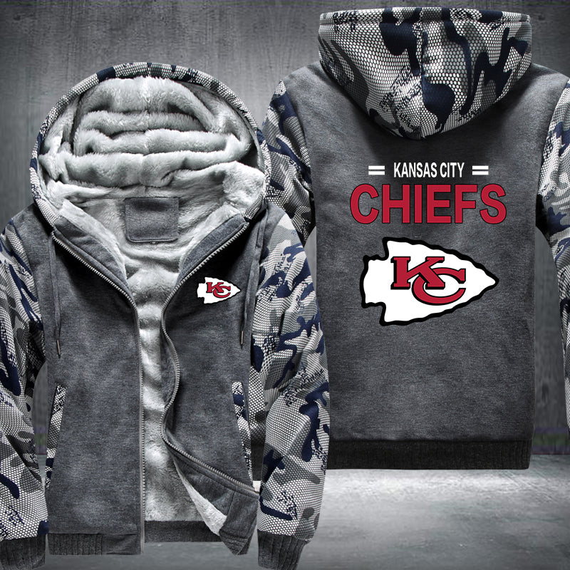 NFL KANSAS CITY CHIEFS THICK FLEECE JACKET