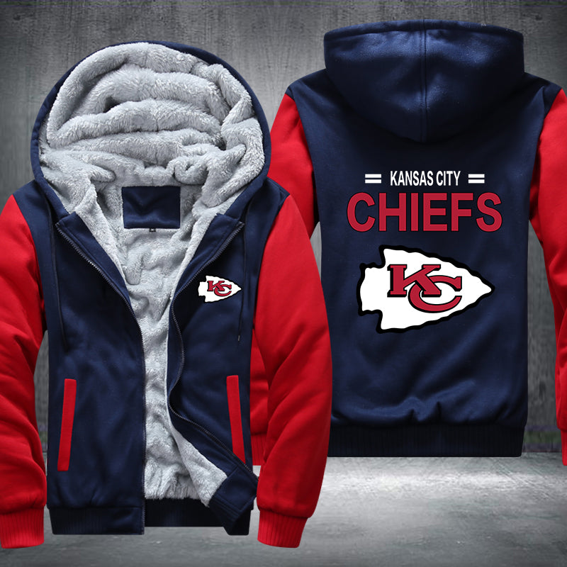 NFL KANSAS CITY CHIEFS THICK FLEECE JACKET