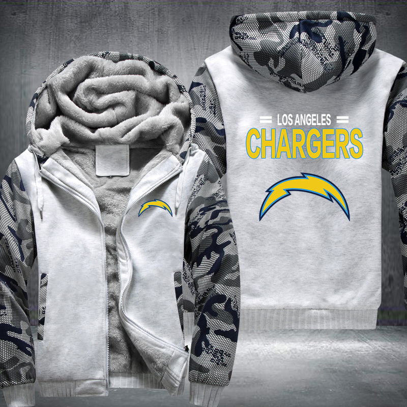 NFL LOS ANGELES CHARGERS THICK FLEECE JACKET