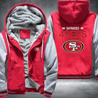 Thumbnail for NFL SAN FRANSISCO 49ERS THICK FLEECE JACKET