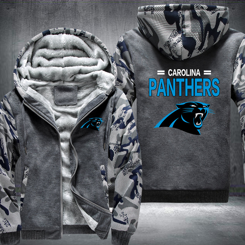 NFL CAROLINA PANTHERS THICK FLEECE JACKET