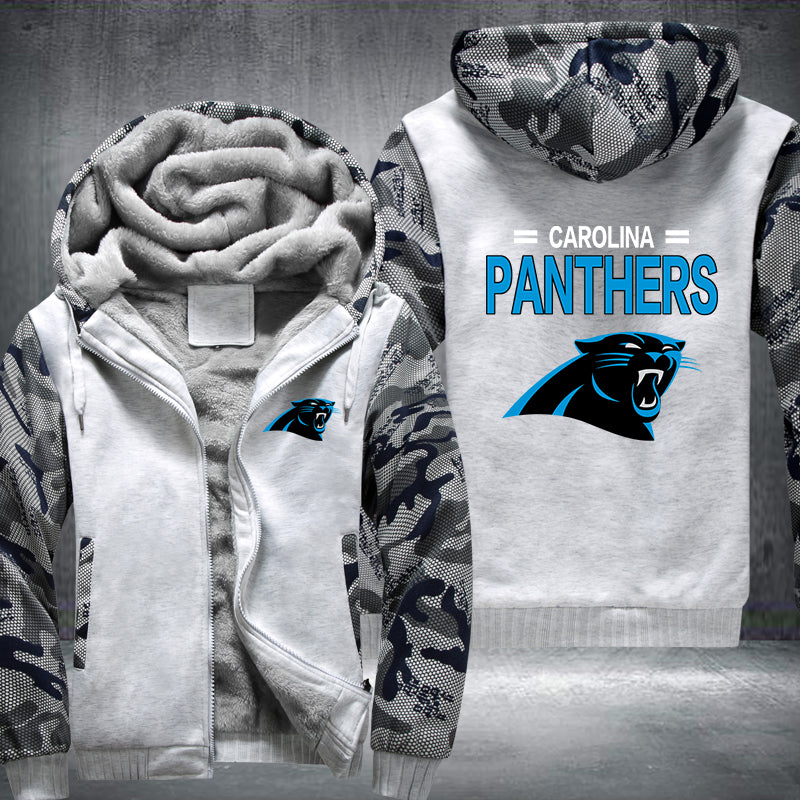 NFL CAROLINA PANTHERS THICK FLEECE JACKET