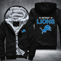 Thumbnail for NFL DETROIT LIONS THICK FLEECE JACKET
