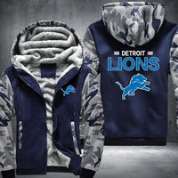 Thumbnail for NFL DETROIT LIONS THICK FLEECE JACKET