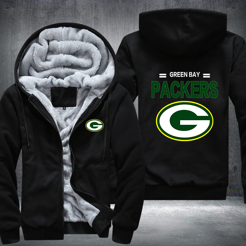 NFL GREEN BAY PACKERS THICK FLEECE JACKET