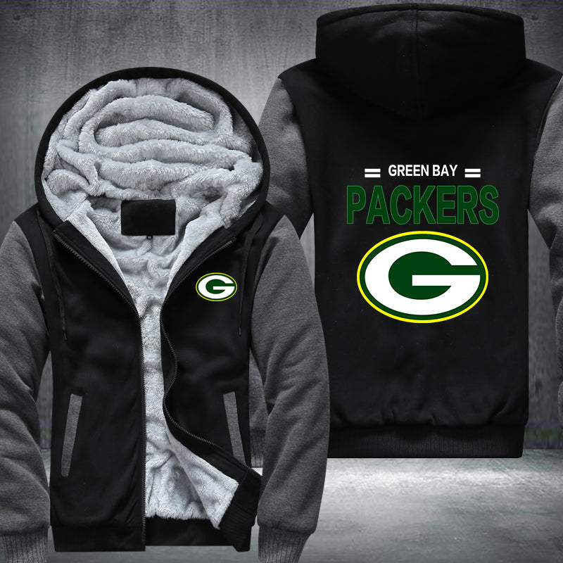 NFL GREEN BAY PACKERS THICK FLEECE JACKET