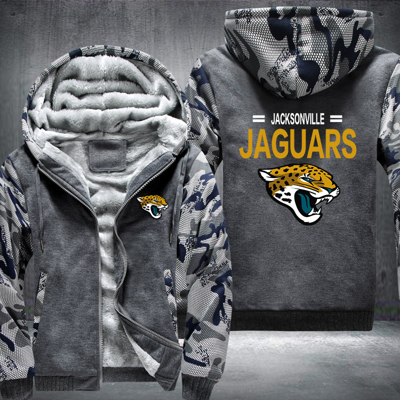 NFL JACKSONVILLE JAGUARS THICK FLEECE JACKET
