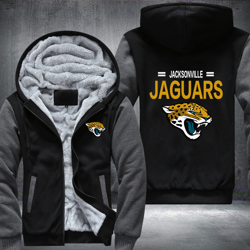NFL JACKSONVILLE JAGUARS THICK FLEECE JACKET