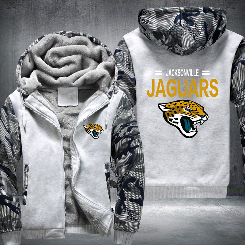 NFL JACKSONVILLE JAGUARS THICK FLEECE JACKET