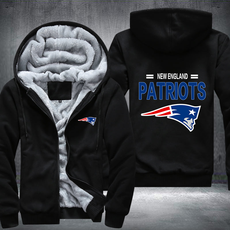 NFL NEW ENGLAND PATRIOTS THICK FLEECE JACKET