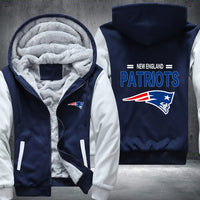 Thumbnail for NFL NEW ENGLAND PATRIOTS THICK FLEECE JACKET