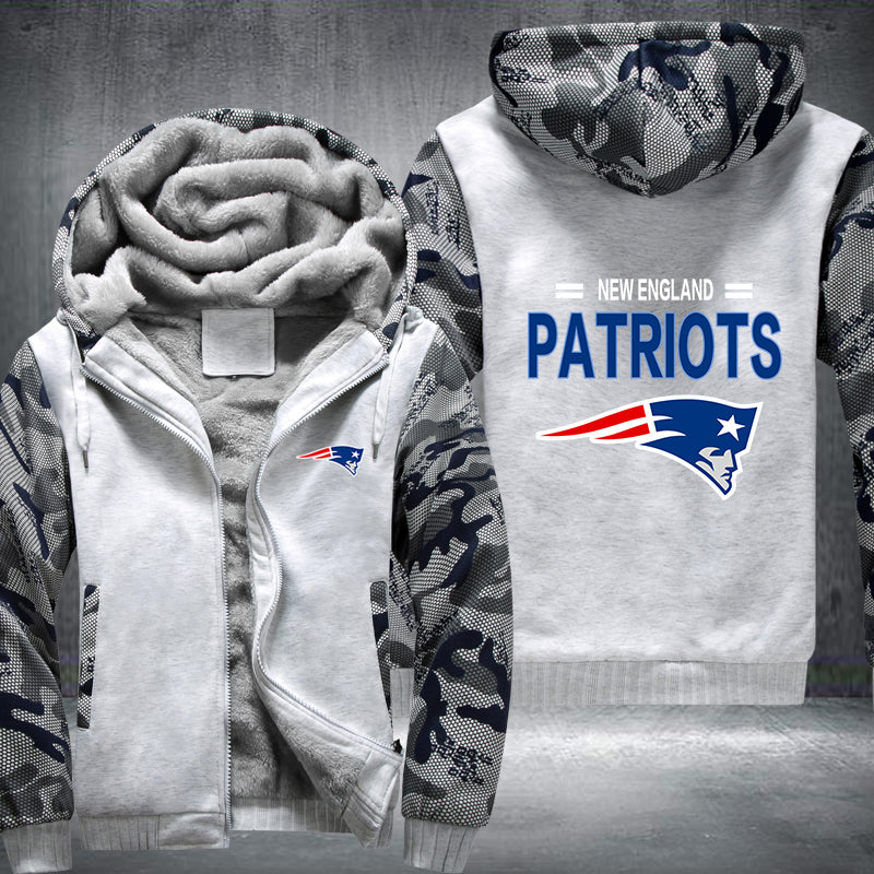 NFL NEW ENGLAND PATRIOTS THICK FLEECE JACKET