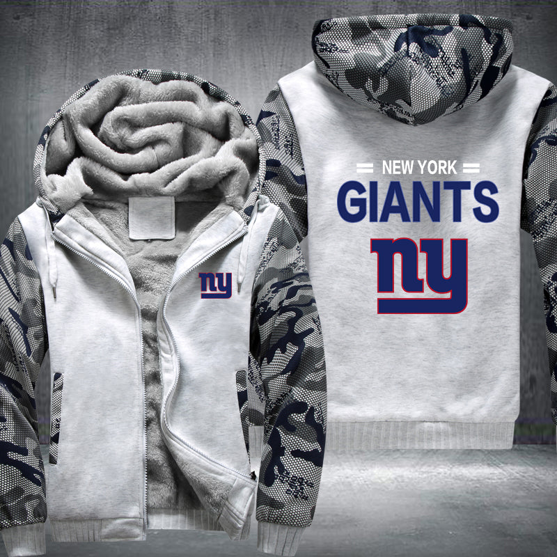 NFL NEW YORK GIANTS THICK FLEECE JACKET