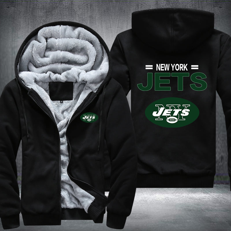 NFL NEW YORK JETS THICK FLEECE JACKET