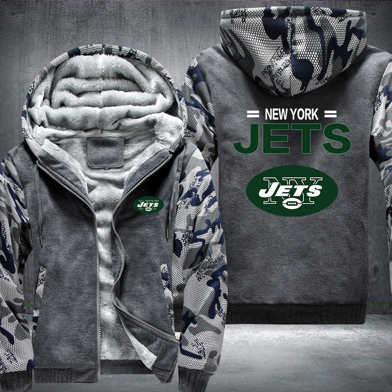 NFL NEW YORK JETS THICK FLEECE JACKET