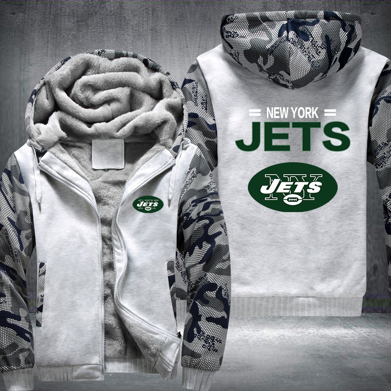 NFL NEW YORK JETS THICK FLEECE JACKET