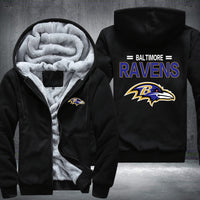 Thumbnail for NFL BALTIMORE RAVENS THICK FLEECE JACKET