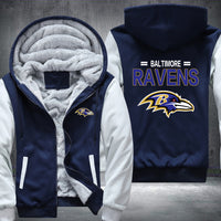 Thumbnail for NFL BALTIMORE RAVENS THICK FLEECE JACKET