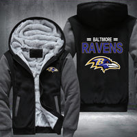 Thumbnail for NFL BALTIMORE RAVENS THICK FLEECE JACKET