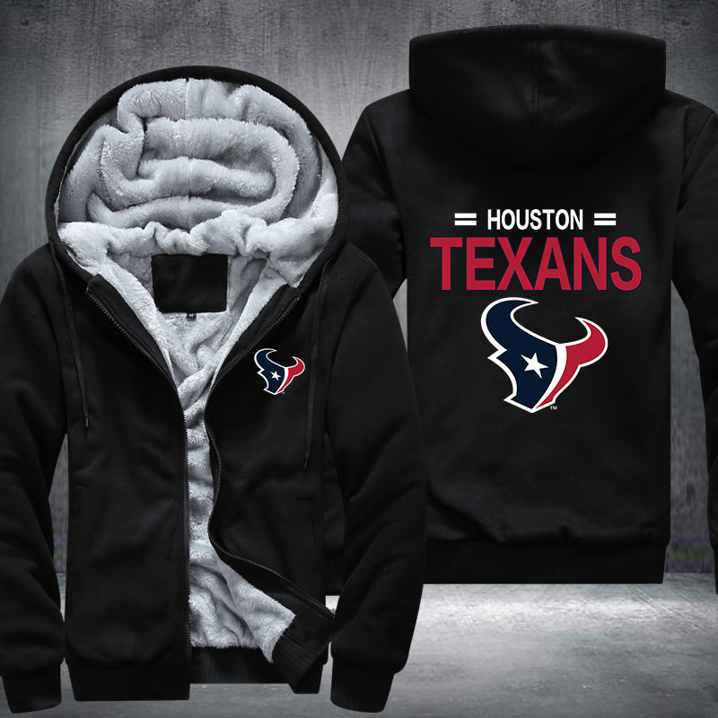 NFL HOUSTON TEXANS THICK FLEECE JACKET