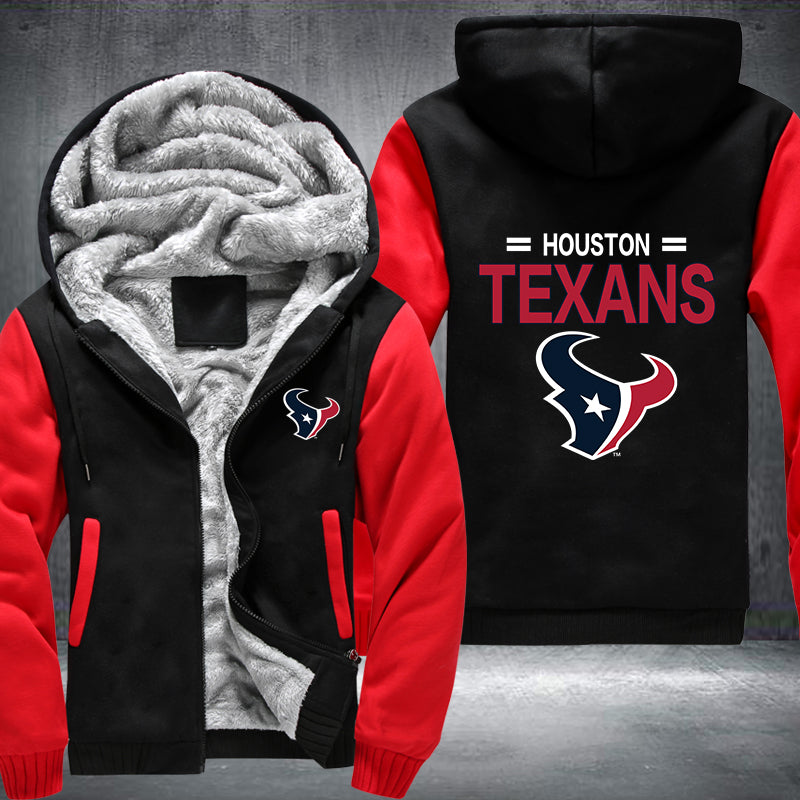 NFL HOUSTON TEXANS THICK FLEECE JACKET