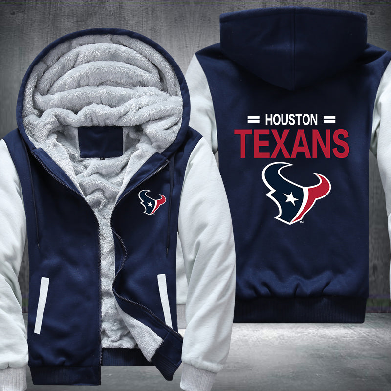 NFL HOUSTON TEXANS THICK FLEECE JACKET