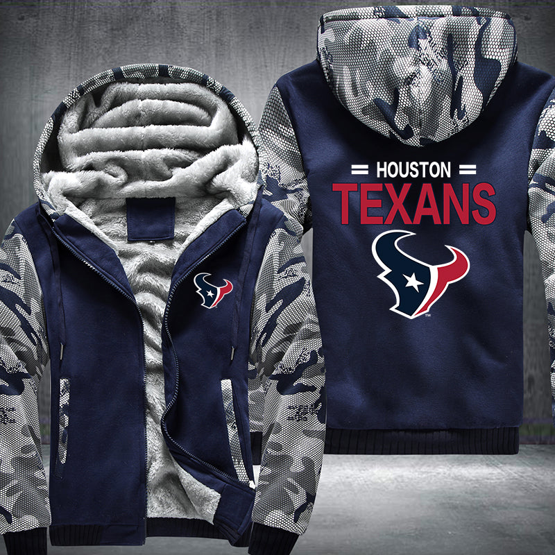 NFL HOUSTON TEXANS THICK FLEECE JACKET