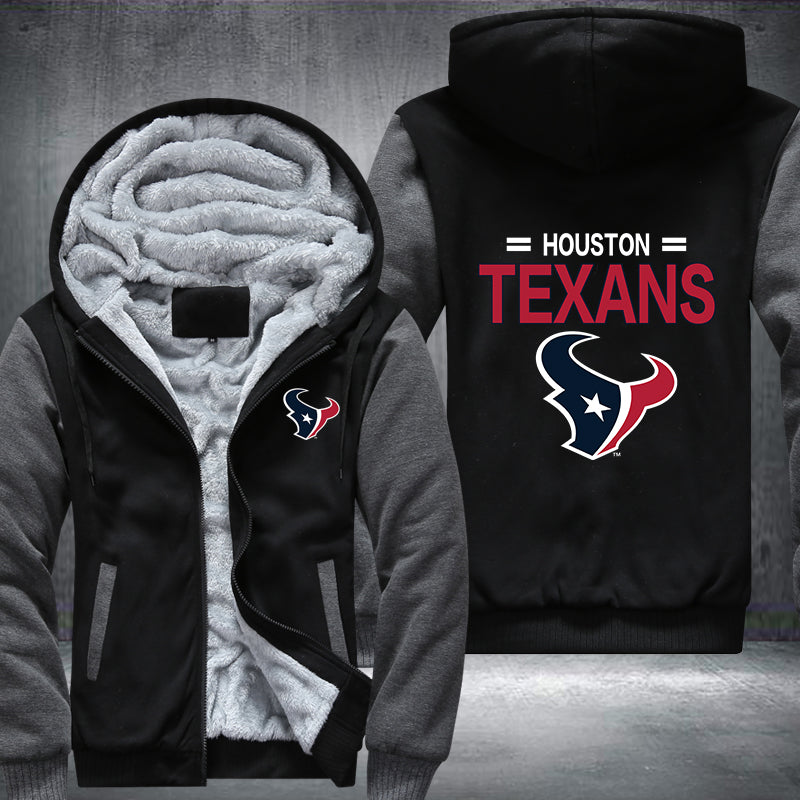 NFL HOUSTON TEXANS THICK FLEECE JACKET
